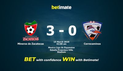 Mineros de Zacatecas vs. Correcaminos Vorhersage, Quoten und Wetttipps 15.03.2025