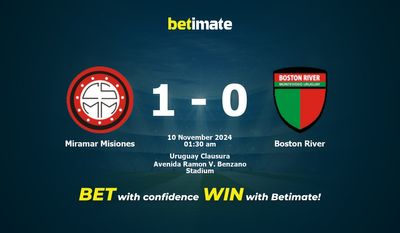 Miramar Misiones vs. Boston River – Vorhersage, Quoten und Wetttipps, 10.11.2024