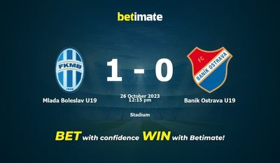 Mlada Boleslav U19 gegen Banik Ostrava U19 Vorhersage, Quoten und Wetttipps 26.10.2023