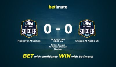 Moghayer Al Sarhan gegen Shabab Al-Aqaba SC Vorhersage, Quoten und Wetttipps 28.03.2024