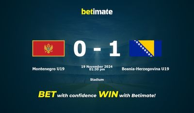 Montenegro U19 vs. Bosnien-Herzegowina U19 – Prognose, Quoten und Wetttipps – 19.11.2024