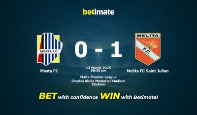 Mosta FC vs. Melita FC Saint Julian Vorhersage, Quoten & Wetttipps 13.03.2025