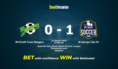 Mt Druitt Town Rangers vs. St George City FA Vorhersage, Quoten & Wett-Tipps 22.03.2025