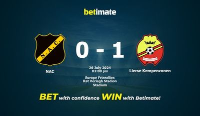 NAC gegen Lierse Kempenzonen Vorhersage, Quoten und Wetttipps 26.07.2024