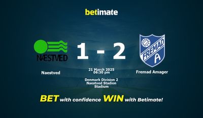Naestved gegen Fremad Amager Vorhersage, Quoten und Wetttipps 21.03.2025