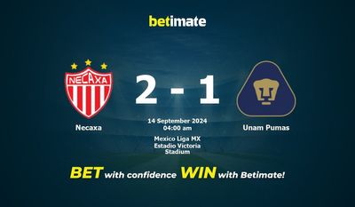 Necaxa vs. Unam Pumas Vorhersage, Quoten und Wetttipps 14.09.2024