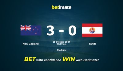 Neuseeland vs. Tahiti – Vorhersage, Quoten und Wetttipps – 11.10.2024