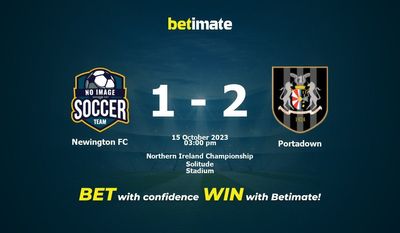 Newington FC vs Portadown Prediction, Odds & Betting Tips 10/15/2023