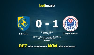 NK Bravo gegen Zrinjski Mostar Vorhersage, Quoten und Wetttipps 08.01.2024