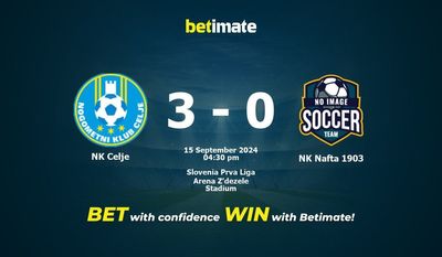 NK Celje gegen NK Nafta 1903 Vorhersage, Quoten und Wetttipps 15.09.2024