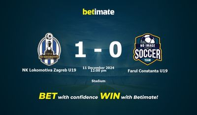NK Lokomotiva Zagreb U19 gegen Farul Constanta U19 Vorhersage, Quoten und Wetttipps 11.12.2024