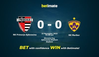 NK Primorje Ajdovscina vs. NK Maribor Vorhersage, Quoten & Wetttipps 23.11.2023