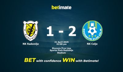 NK Radomlje vs. NK Celje Vorhersage, Quoten und Wetttipps 21.04.2025