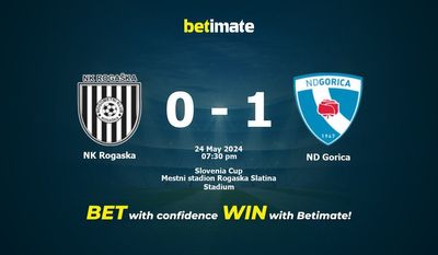 NK Rogaska gegen ND Gorica Vorhersage, Quoten und Wetttipps 24.05.2024