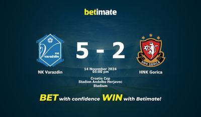 NK Varazdin vs. HNK Gorica Vorhersage, Quoten und Wetttipps 14.11.2024