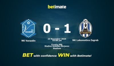 NK Varazdin gegen NK Lokomotiva Zagreb Vorhersage, Quoten und Wetttipps 23.11.2024