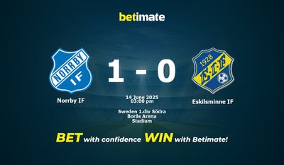 Norrby IF gegen Eskilsminne IF Vorhersage, Quoten und Wetttipps 14.06.2025