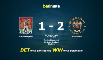 Northampton vs. Blackpool – Vorhersage, Quoten und Wetttipps – 22.03.2025