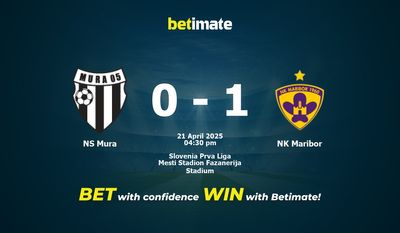 NS Mura vs. NK Maribor – Vorhersage, Quoten und Wett-Tipps – 21.04.2025