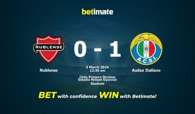 Nublense vs. Audax Italiano Vorhersage, Quoten und Wetttipps 03.02.2024