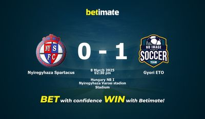 Nyiregyhaza Spartacus vs. Gyori ETO – Vorhersage, Quoten und Wetttipps 08.03.2025