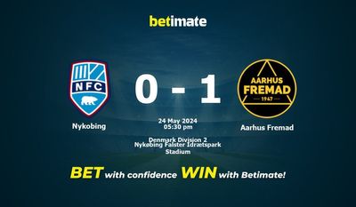 Nykobing gegen Aarhus Fremad Vorhersage, Quoten und Wetttipps 24.05.2024