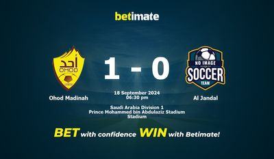 Ohod Madinah vs. Al Jandal Vorhersage, Quoten und Wetttipps 18.09.2024