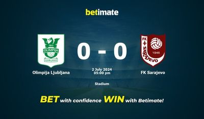 Olimpija Ljubljana vs. FK Sarajevo – Prognose, Quoten und Wetttipps 07.02.2024