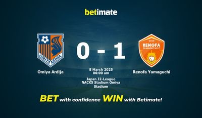 Omiya Ardija vs. Renofa Yamaguchi – Vorhersage, Quoten und Wetttipps 08.03.2025
