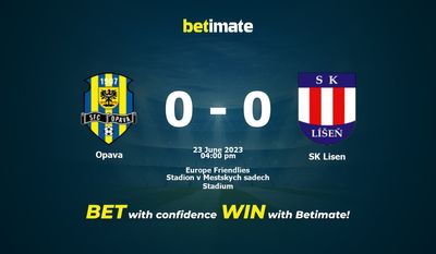 Opava vs. SK Lisen Vorhersage, Quoten und Wetttipps 23.06.2023