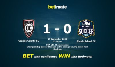 Orange County SC vs. Rhode Island FC – Vorhersage, Quoten und Wetttipps – 15.09.2024