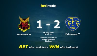 Östersunds FK vs. Falkenbergs FF – Vorhersage, Quoten & Wett-Tipps 19.07.2025