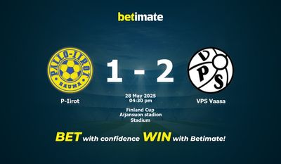 P-Iirot vs. VPS Vaasa – Vorhersage, Quoten und Wett-Tipps – 28.05.2025
