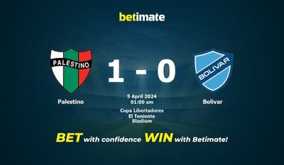 Palestino vs. Bolivar Vorhersage, Quoten und Wetttipps 04.05.2024