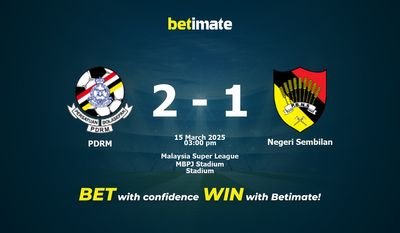 PDRM vs. Negeri Sembilan Vorhersage, Quoten und Wetttipps 15.03.2025