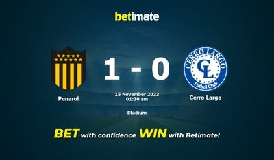Penarol vs. Cerro Largo Vorhersage, Quoten und Wetttipps 15.11.2023