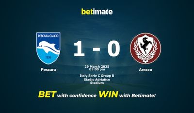 Pescara vs. Arezzo – Vorhersage, Quoten und Wett-Tipps – 29.03.2025