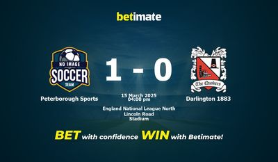 Peterborough Sports vs. Darlington 1883 Vorhersage, Quoten & Wett-Tipps 15.03.2025