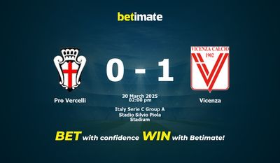Pro Vercelli vs. Vicenza – Vorhersage, Quoten und Wett-Tipps – 30.03.2025