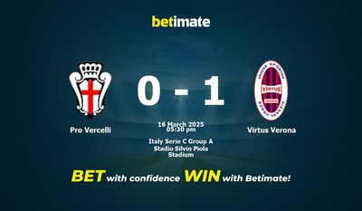 Pro Vercelli vs. Virtus Verona – Vorhersage, Quoten und Wetttipps – 16.03.2025
