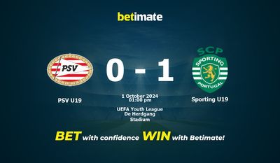 PSV U19 vs. Sporting U19 Vorhersage, Quoten und Wetttipps 01.10.2024