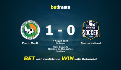 Puerto Montt vs. Concon National – Vorhersage, Quoten und Wetttipps, 04.08.2024