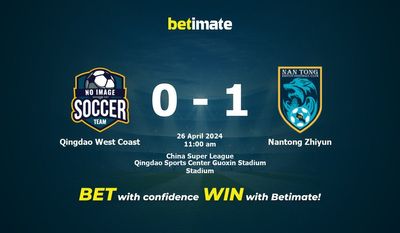 Qingdao West Coast vs. Nantong Zhiyun Vorhersage, Quoten & Wetttipps 26.04.2024
