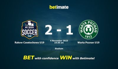 Rakow Czestochowa U19 gegen Warta Poznan U19 Vorhersage, Quoten und Wetttipps 11.04.2023