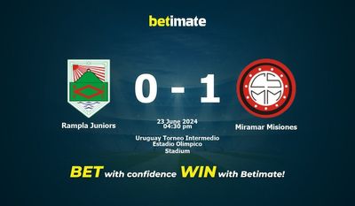 Rampla Juniors vs. Miramar Misiones Vorhersage, Quoten und Wetttipps 23.06.2024