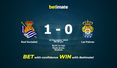 Real Sociedad vs. Las Palmas – Vorhersage, Quoten und Wetttipps 15.12.2024