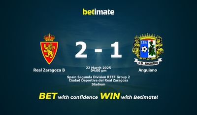 Real Zaragoza B gegen Anguiano Vorhersage, Quoten und Wetttipps 22.03.2025