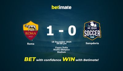 Roma vs. Sampdoria – Vorhersage, Quoten und Wetttipps 18.12.2024