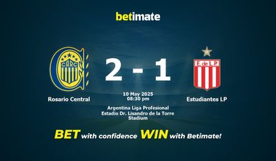 Rosario Central vs. Estudiantes LP – Vorhersage, Quoten und Wett-Tipps – 10.05.2025