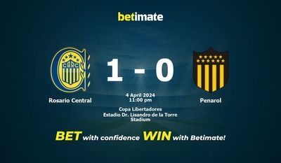 Vorhersage, Quoten und Wetttipps für Rosario Central gegen Penarol 04.04.2024